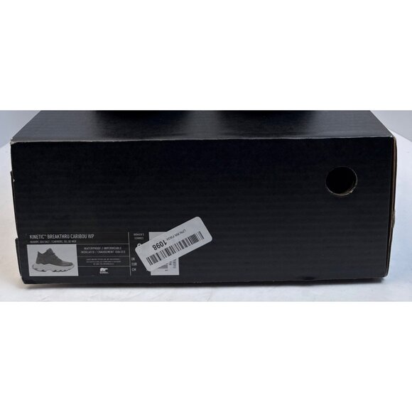 Sorel Women's Kinetic Breakthru Caribou Quarry/Sea Salt WP Size 8 - Picture 11 of 11